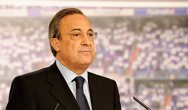 Florentino Perez Presents His Candidature For Real Madrid Presidency