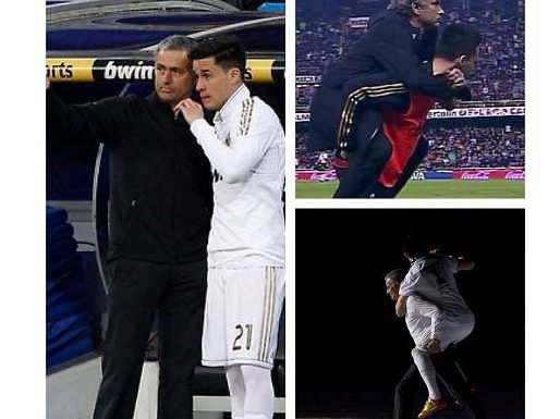 Callejón und Mourinho