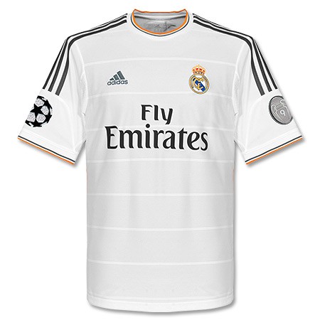Real Madrid Heim-Trikot für die Champions League Saison 2013/14 Real Madrid Heim-Trikot für die Champions League Saison 2013/14