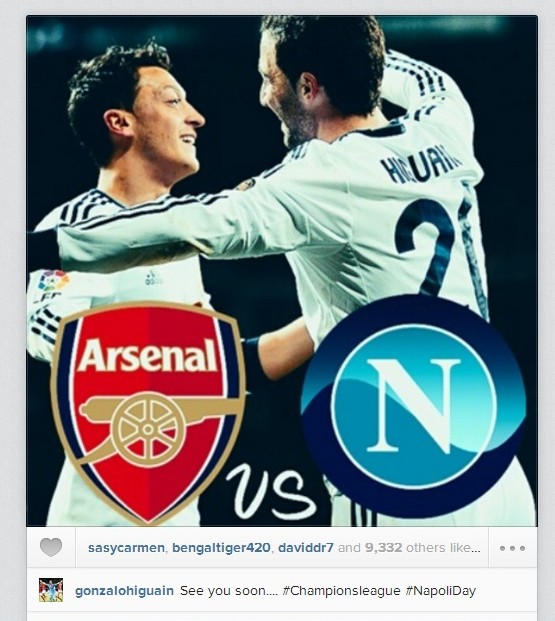 Arsenal vs Neapel