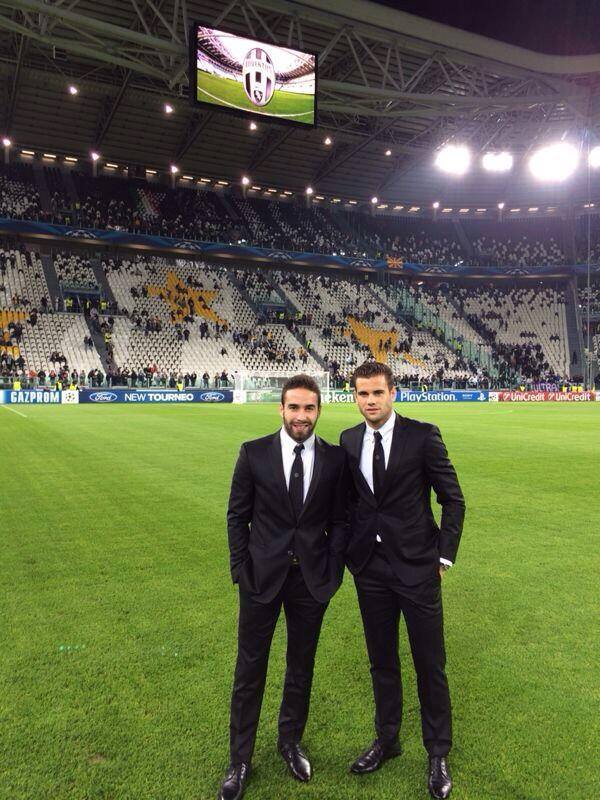 Nacho und Daniel Carvajal