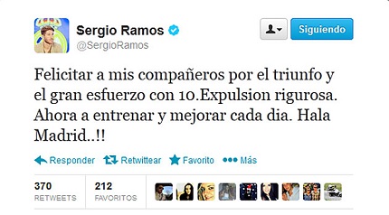 Ramos Twitter