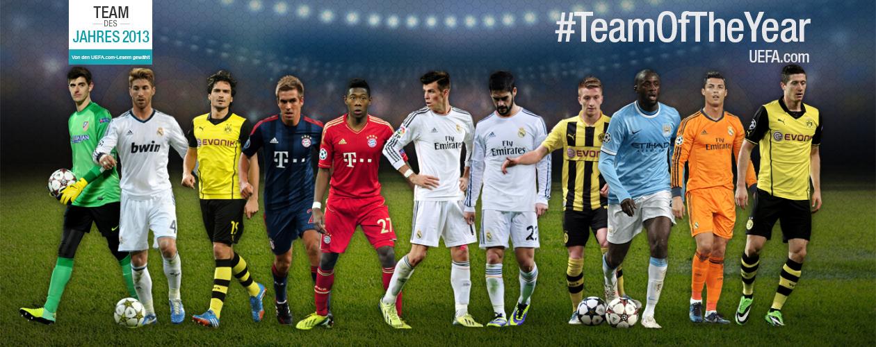 UEFA Team of the Year Real Madrid UEFA Team of the Year Real Madrid