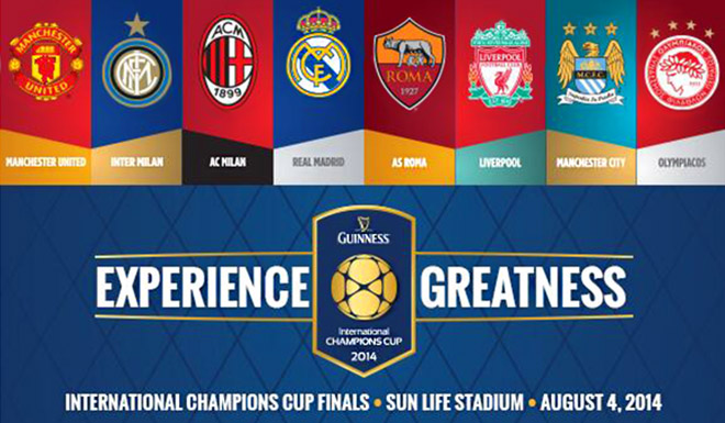 International Champions Cup 2014 International Champions Cup 2014