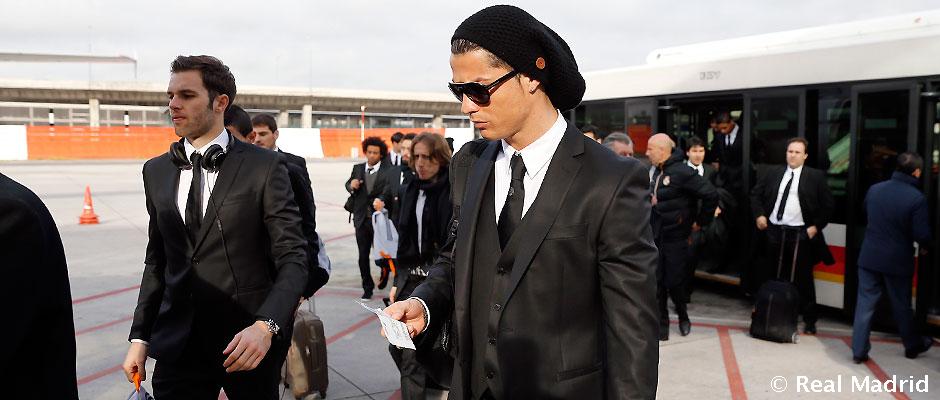 Cristiano Ronaldo und Co. beim Abflug Richtung Deutschland Cristiano Ronaldo und Co. beim Abflug Richtung Deutschland
