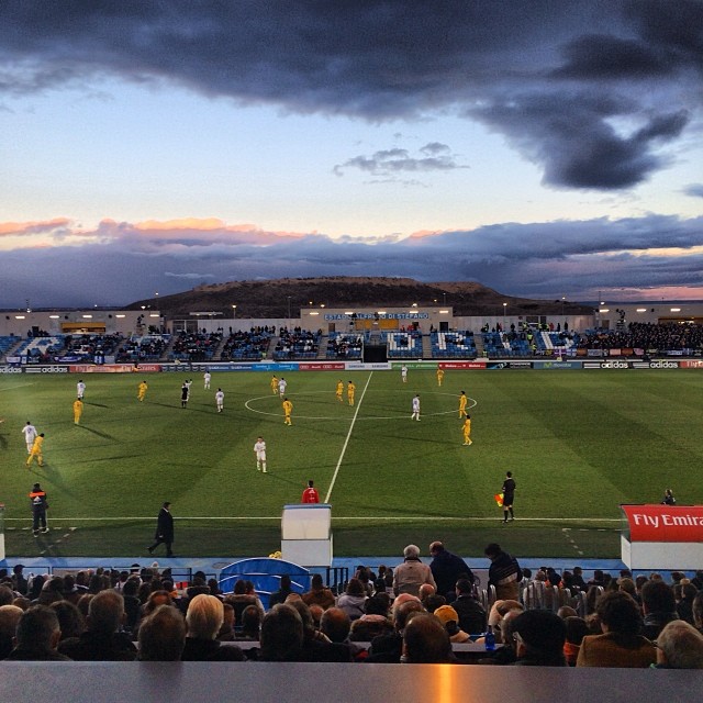 Carlos Casemiro schaut bei der Castilla zu
