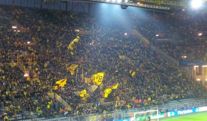 Legendär und gefürchtet bei allen Gegnern: Die gelbe Wand in Dortmund