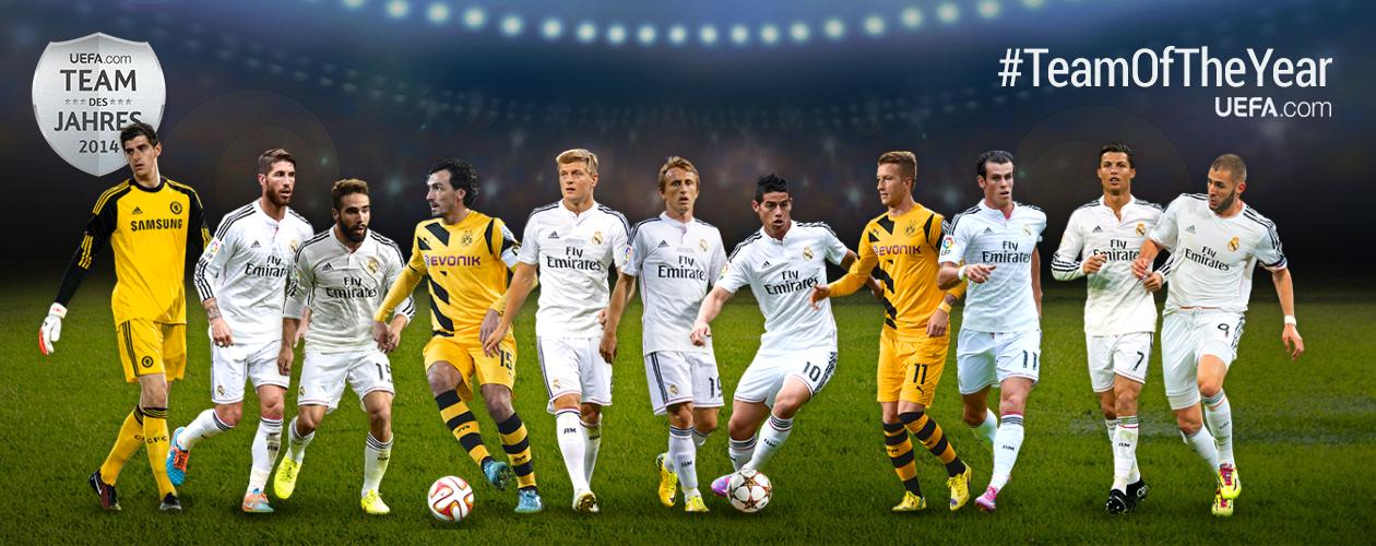 UEFA Team of the Year 2014 UEFA Team of the Year 2014