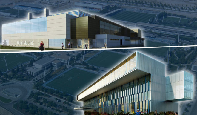 valdebebas ciudad real madrid pabellon oficinas