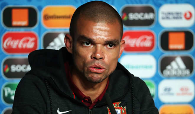 Pepe Portugal Europameisterschaft 2016 Frankreich