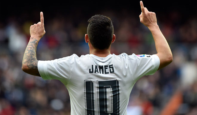 James Rodríguez Real Madrid