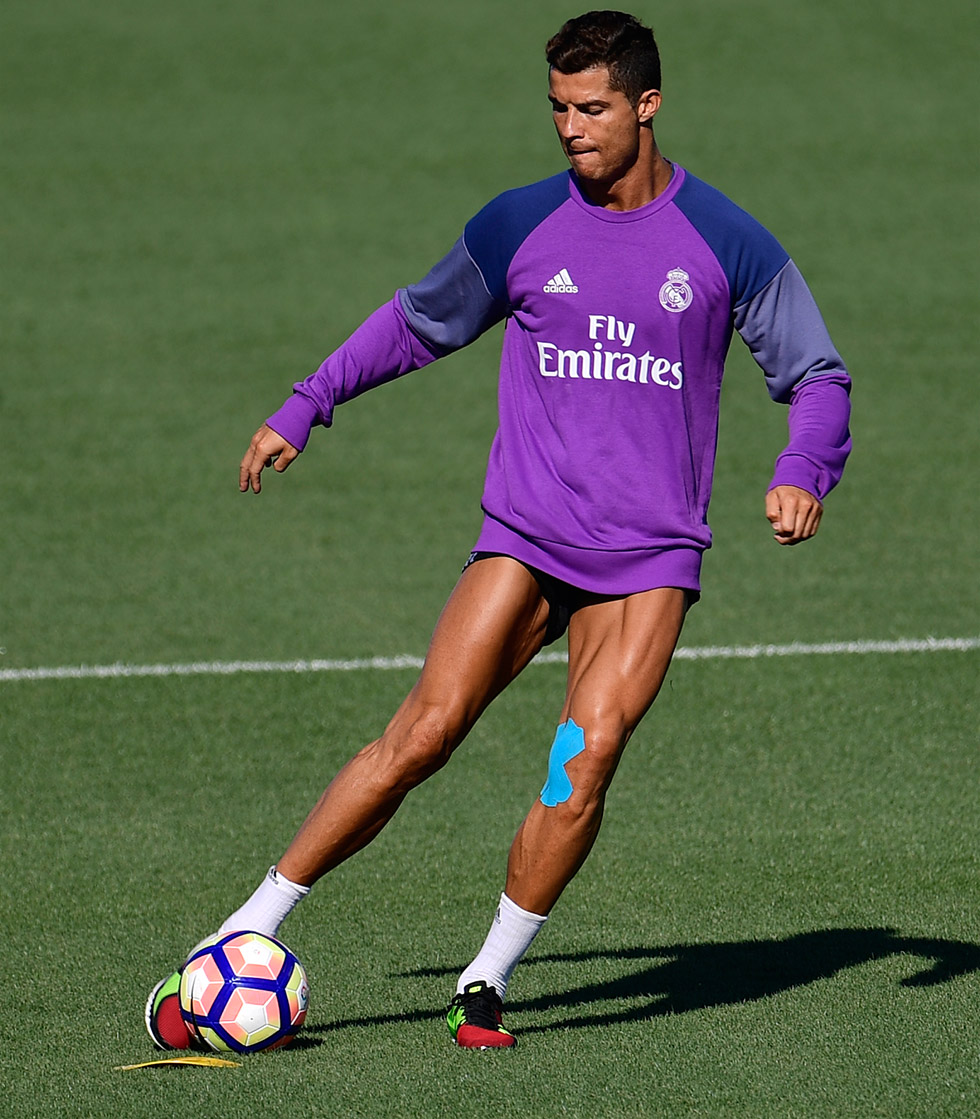 Cristiano Ronaldo Real Madrid Training