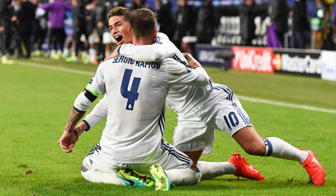 Sergio Ramos James Rodríguez