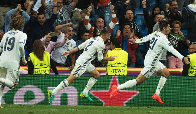 Álvaro Morata Real Madrid Champions League Sporting Lissabon