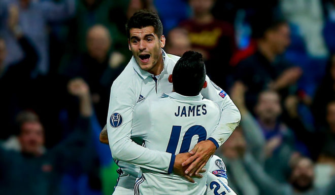 Álvaro Morata Real Madrid Champions League Sporting Lissabon