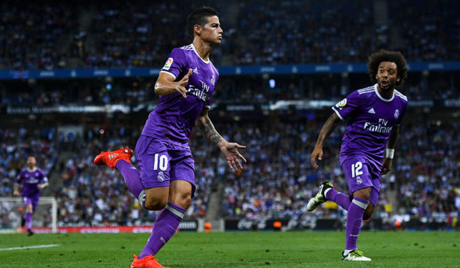 James Rodríguez Real Madrid La Liga