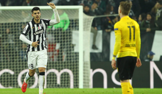 Álvaro Morata Juventus Turin Borussia Dortmund