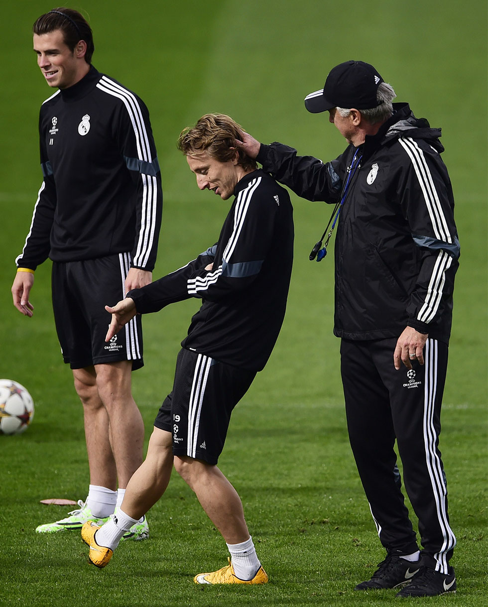 Carlo Ancelotti Luka Modric