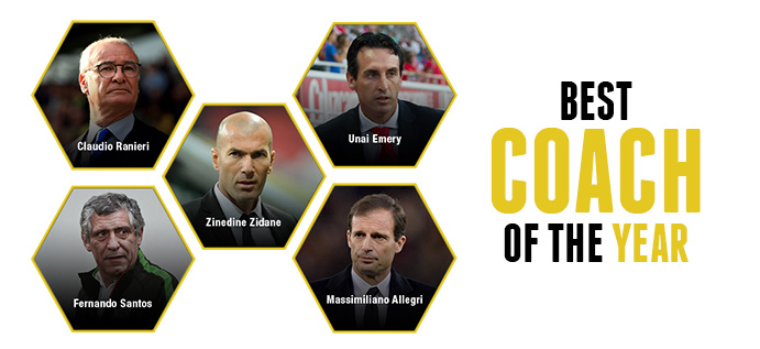 Globe Soccer Awards Best Coaches