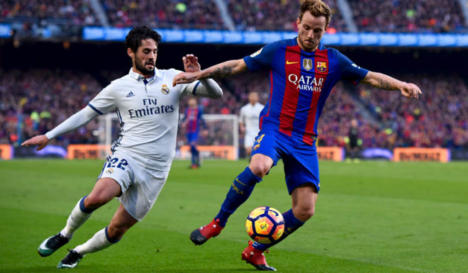 BARCELONA, SPAIN - DECEMBER 03: A general view of the stadium prior to the La Liga match between FC Barcelona and Real Madrid CF at Camp Nou on December 3, 2016 in Barcelona, Spain. (Photo by David Ramos/Getty Images)