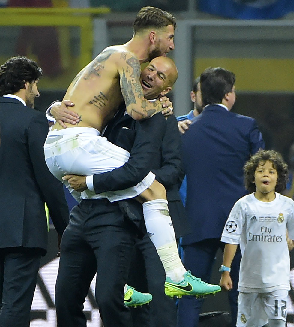 Sergio Ramos Zinédine Zidane
