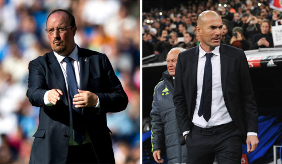 Rafael Benítez Zinédine Zidane