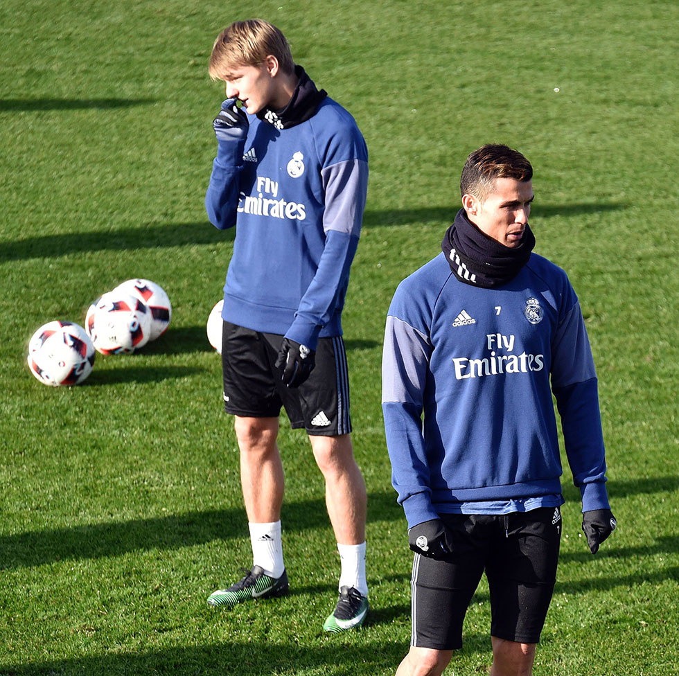 Martin Odegaard Cristiano Ronaldo