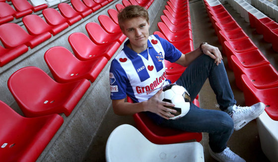 Martin Odegaard SC Heerenveen
