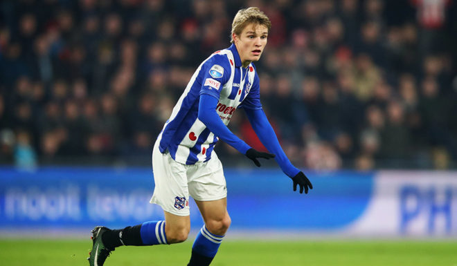Martin Odegaard SC Heerenveen