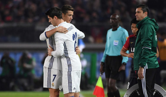Álvaro Morata Cristiano Ronaldo