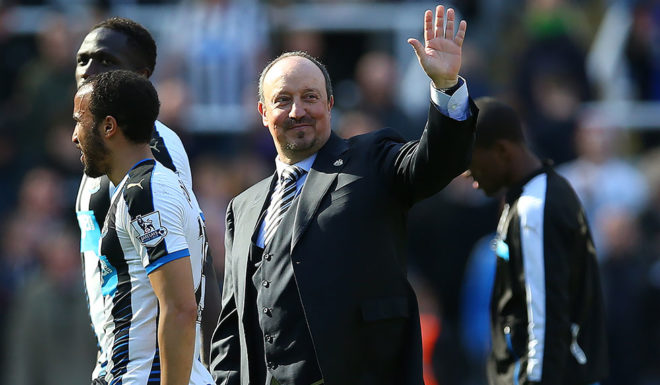 Rafael Rafael Benítez Newcastle United