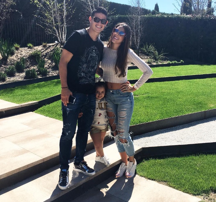 James Rodríguez Daniela Ospina Salome