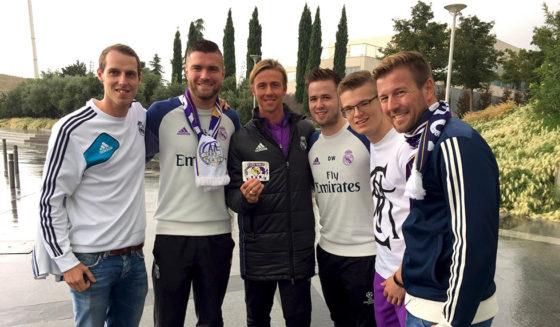grada fans rmcf alemania austria guti