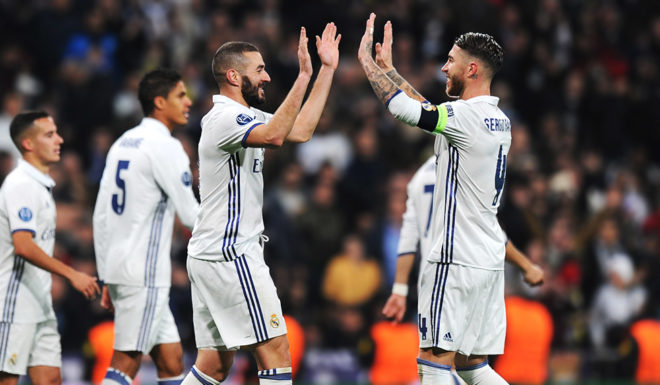 Sergio Ramos Karim Benzema
