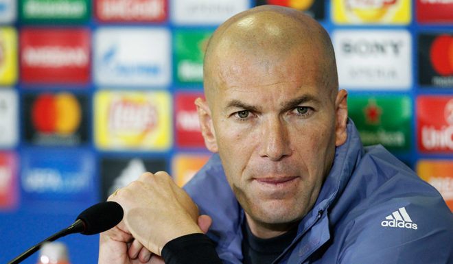 Zinédine Zidane Real Madrid UEFA Champions League