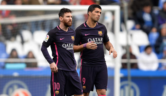 Lionel Messi Luis Suárez