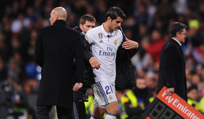 Álvaro Morata Zinédine Zidane