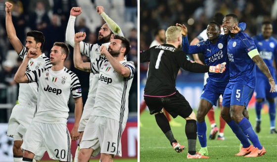 Juventus Turin Leicester City UEFA Champions League