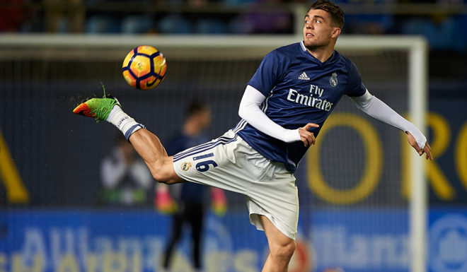 VILLARREAL, SPAIN - FEBRUARY 26: Mateo Kovacic of Real Madrid during the warm up prior the La Liga match between Villarreal CF and Real Madrid at Estadio de la Ceramica on February 26, 2017 in Villarreal, Spain. (Photo by Fotopress/Getty Images)
