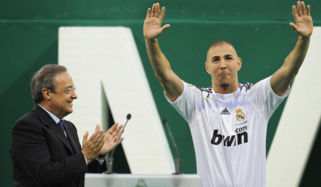 Florentino Pérez Karim Benzema Real Madrid