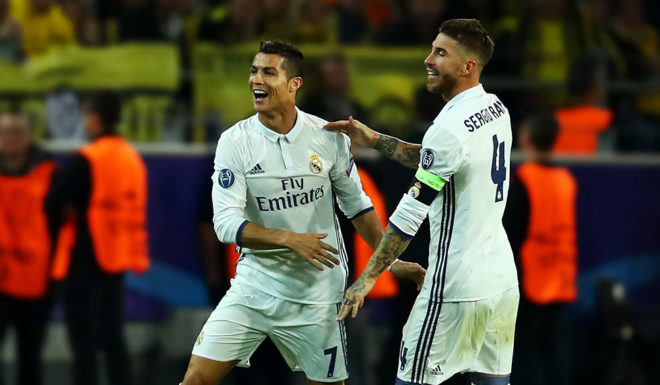 Cristiano Ronaldo Sergio Ramos
