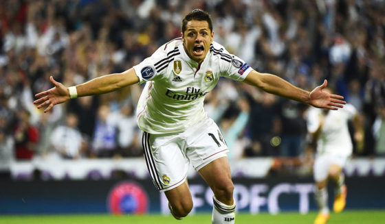 Javier Chicharito Hernández Real Madrid