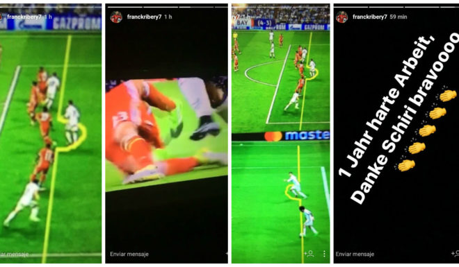 Franck Ribery Instagram Real Madrid Bayern Viktor Kassai