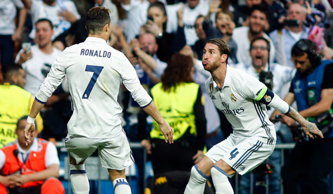Cristiano Ronaldo Sergio Ramos