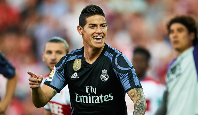 James Rodriguez Real Madrid