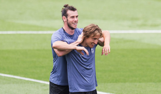 Gareth Bale Luka Modric