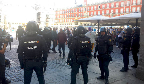 polizei plaza mayor