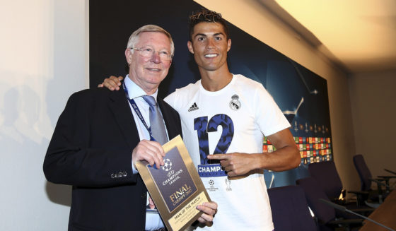 Cristiano Ronaldo Sir Alex Ferguson