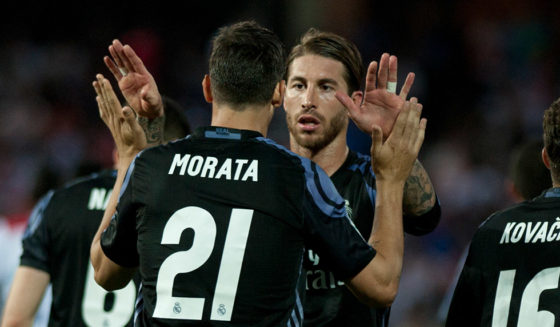 Sergio Ramos Álvaro Morata