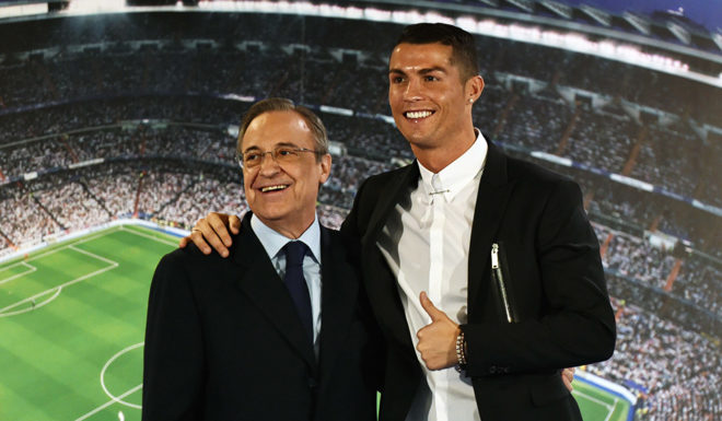 Florentino Pérez Cristiano Ronaldo
